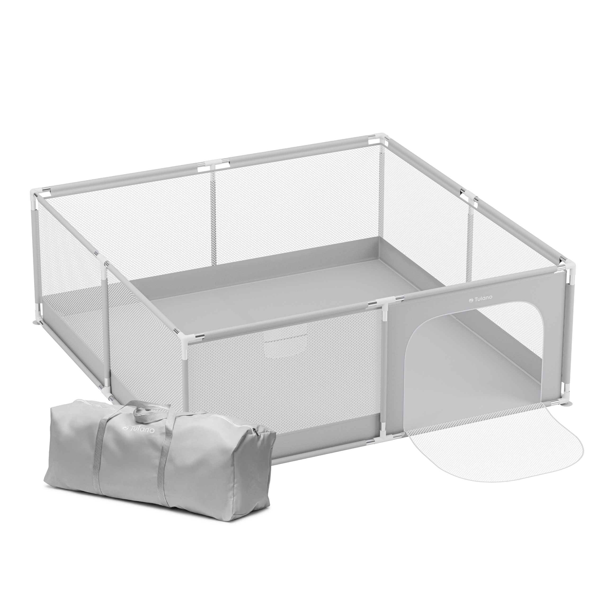 Dětská ohrádka Tulano Cozy 28 Grey - 200 cm