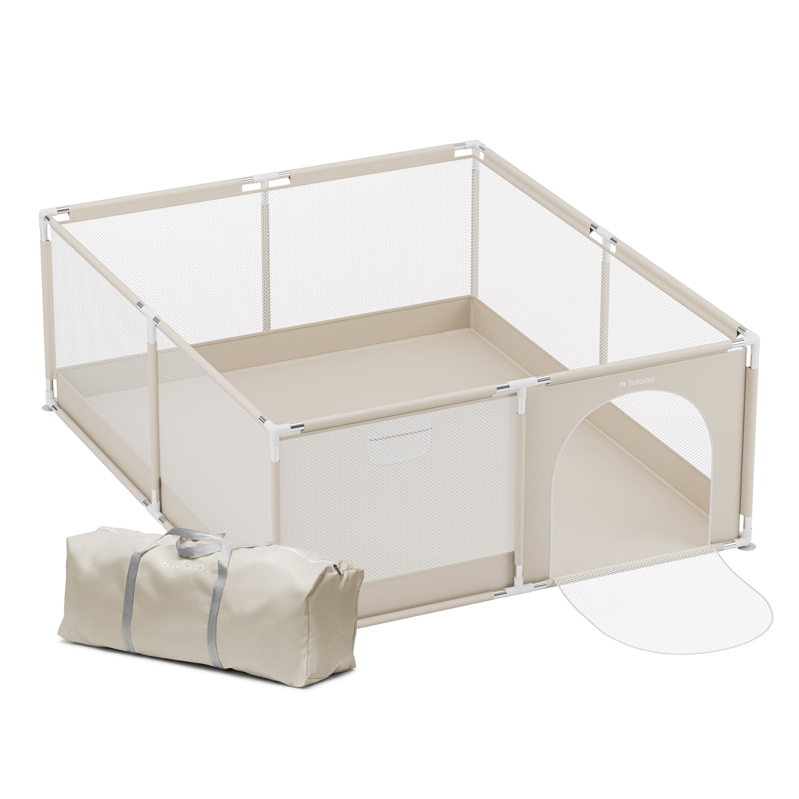 Dětská ohrádka Tulano Cozy 25 Béžová - 150 cm
